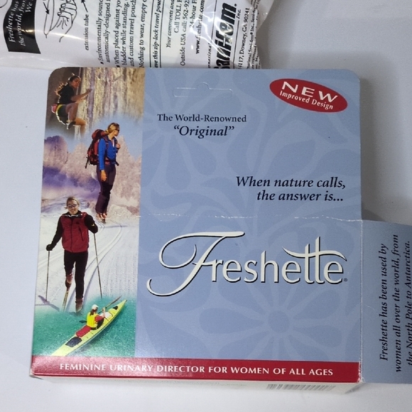 She Wee Freshette Feminine Urinary Director NWT - Picture 4 of 4